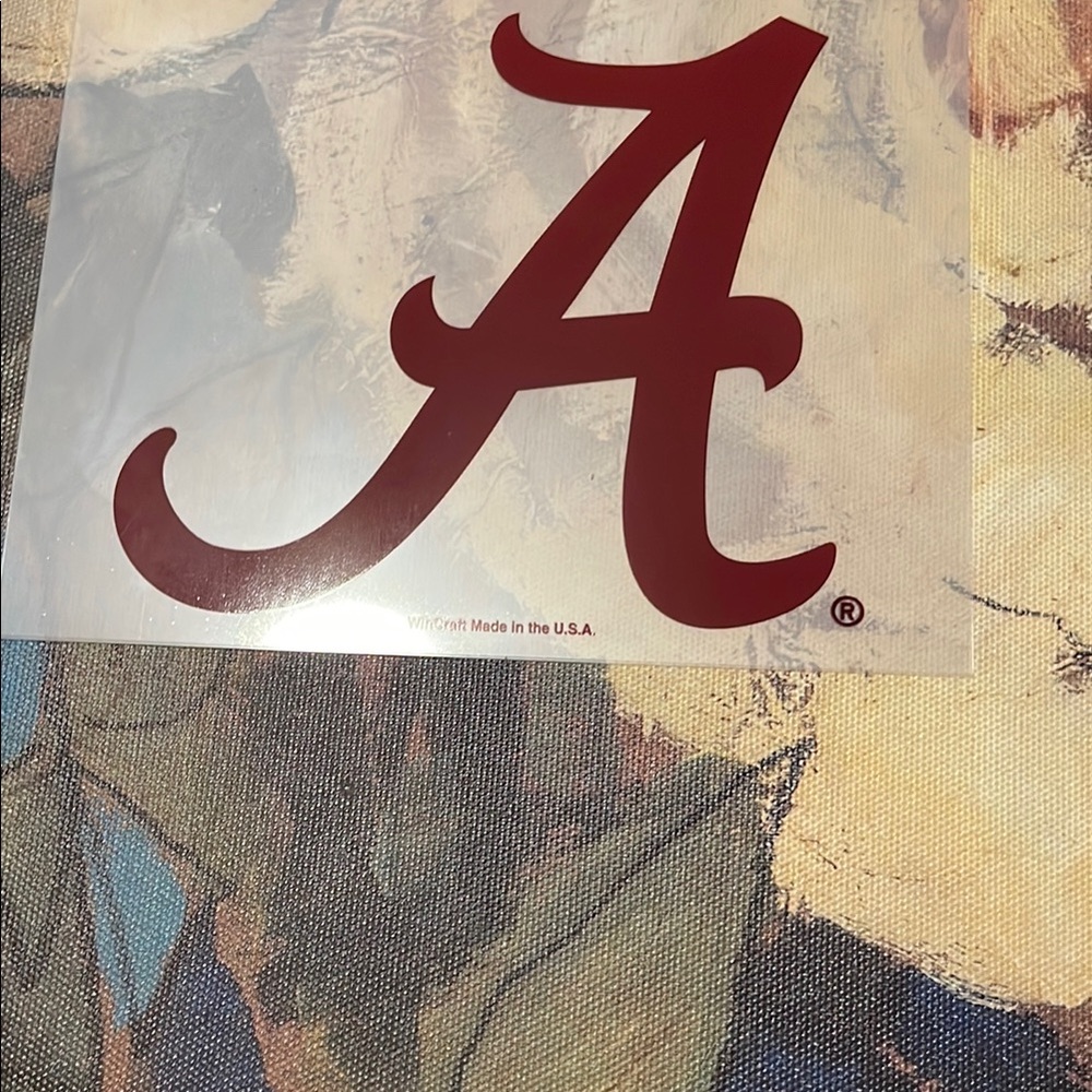University of Alabama Multi-Use Decal